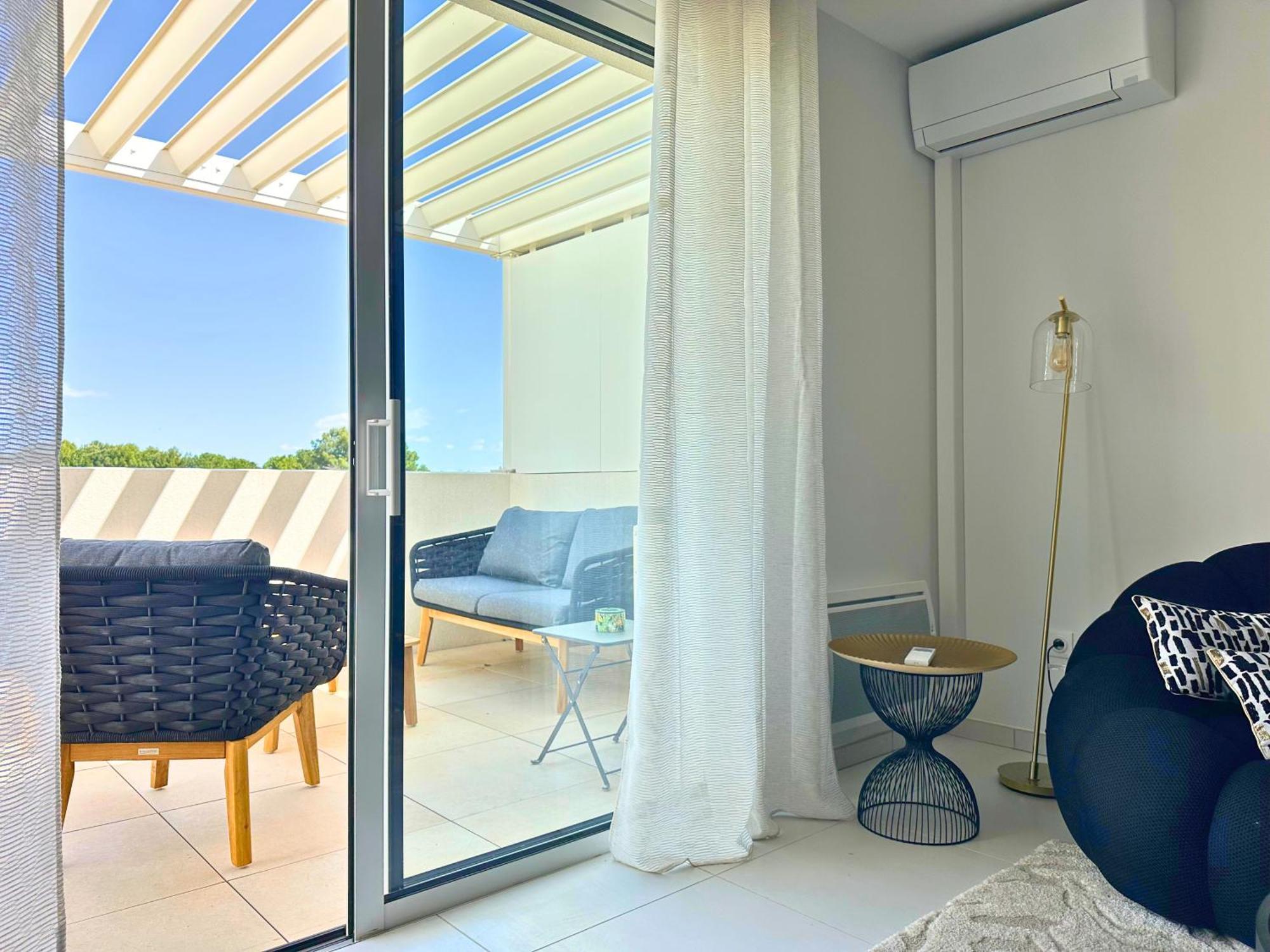 Le Square D'Evan - Appartement De Standing - Grande Terrasse Exterieure - Climatisation Saint-Aunes Exterior foto